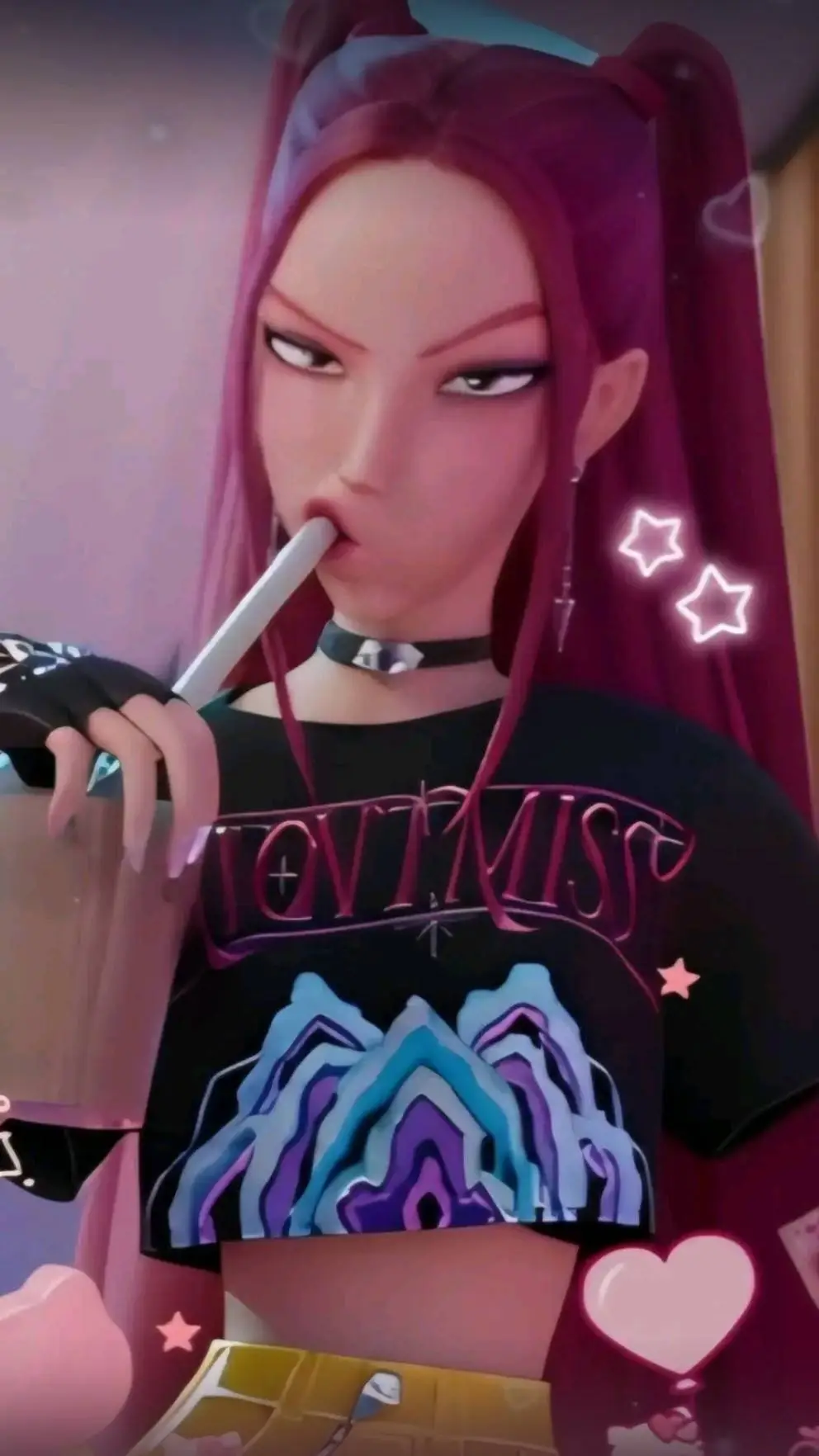 ai character: Mira background
