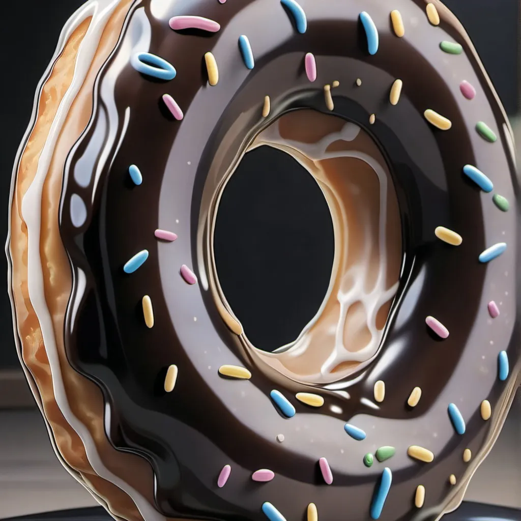 chat with ai character: chocolate donut