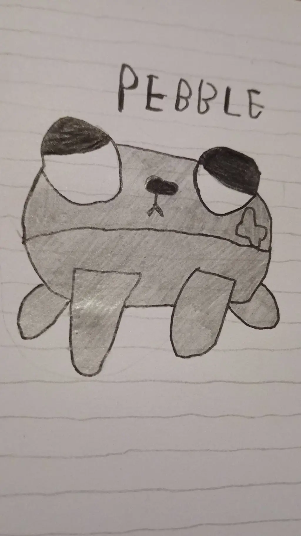 ai character: Pebble background
