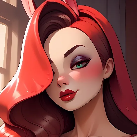 chat with ai character: Jessica Rabbit
