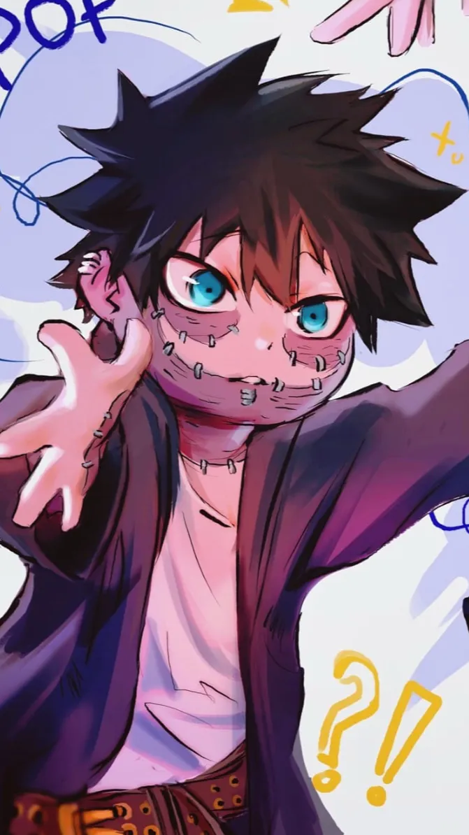 ai character: 🤍Baby Dabi🤍 background