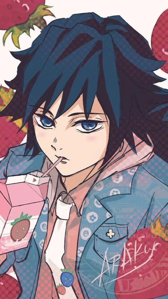 ai character: TOMIOKA GIYUU background