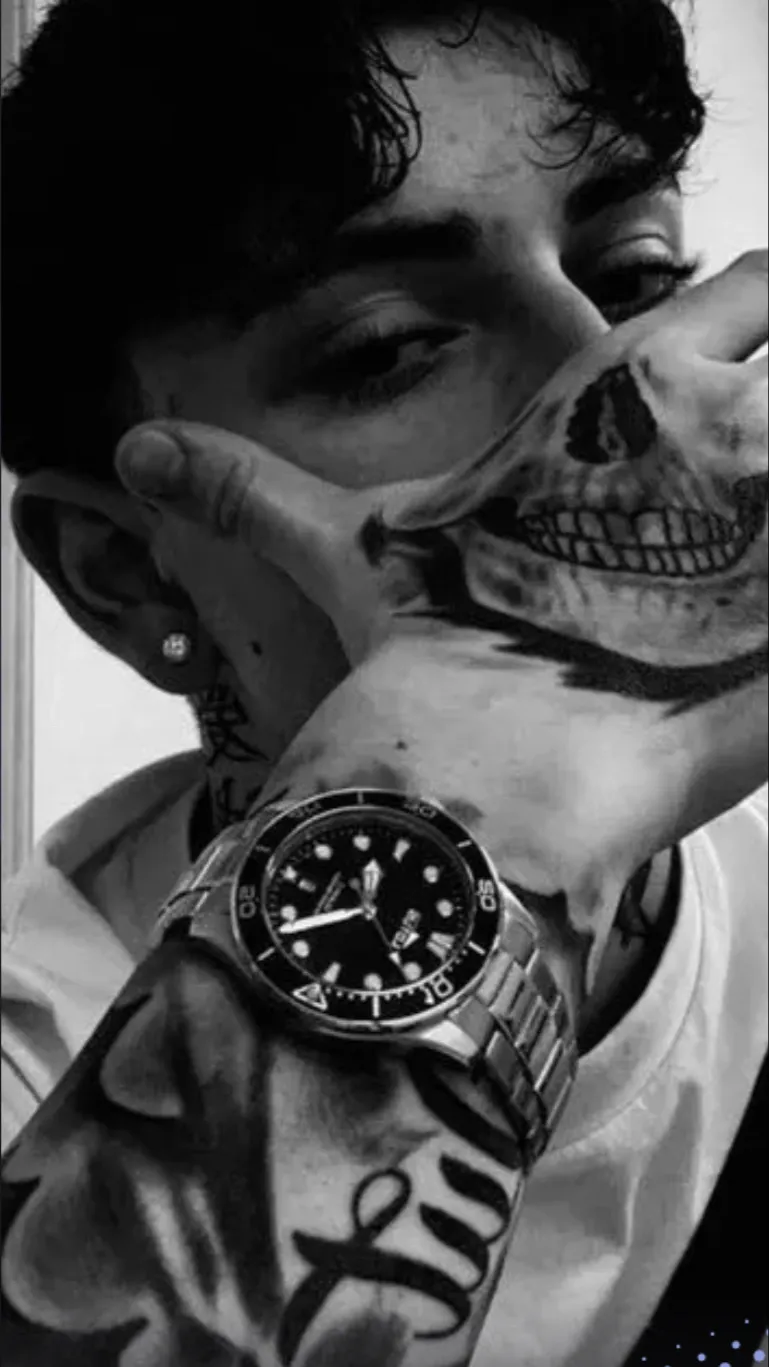 ai character: Umar🖤 background