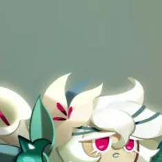 chat with ai character: White lily cookie