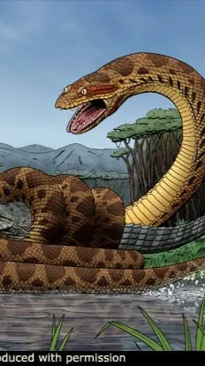 ai character: Titanoboa background