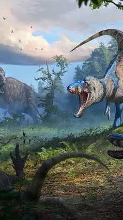 ai character: T-Rex Pack! background