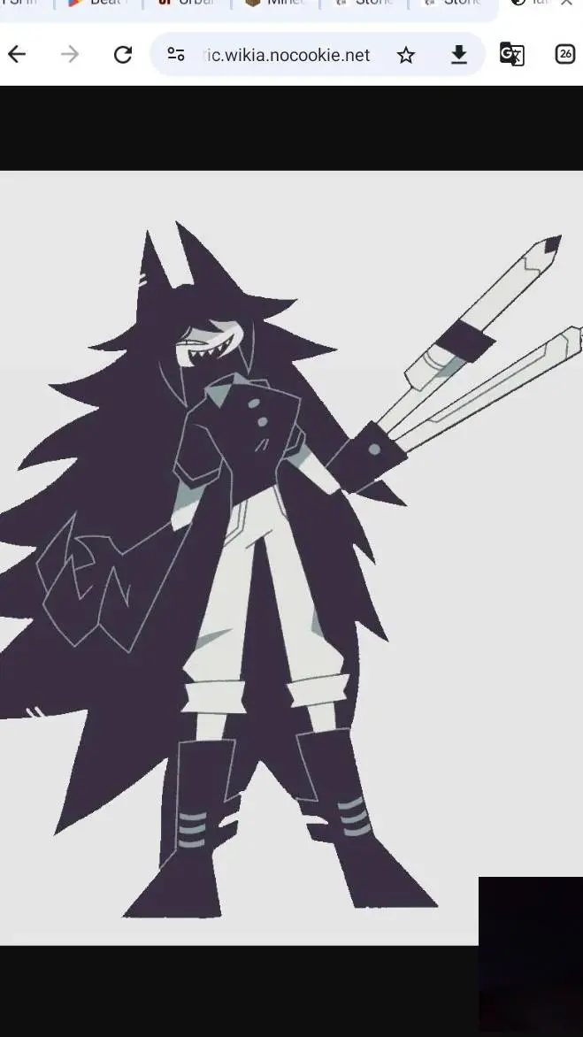 ai character: miss circle  background