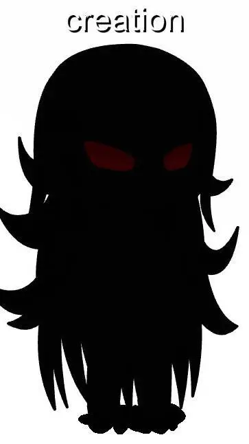 ai character: CREATION background