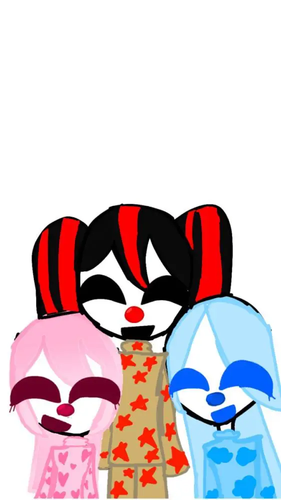ai character: clown squad  background