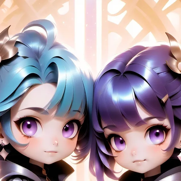 chat with ai character: twins separated 