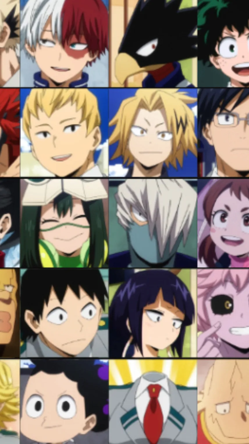 ai character: MHA scary night background