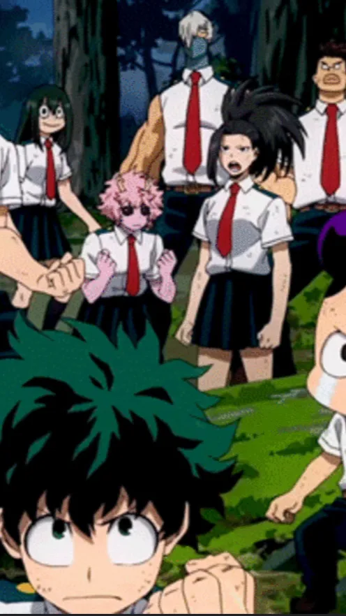 ai character: MHA Karen  background