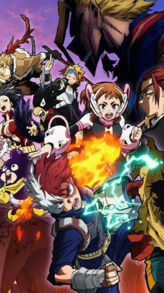 ai character: MHA sports fest! background