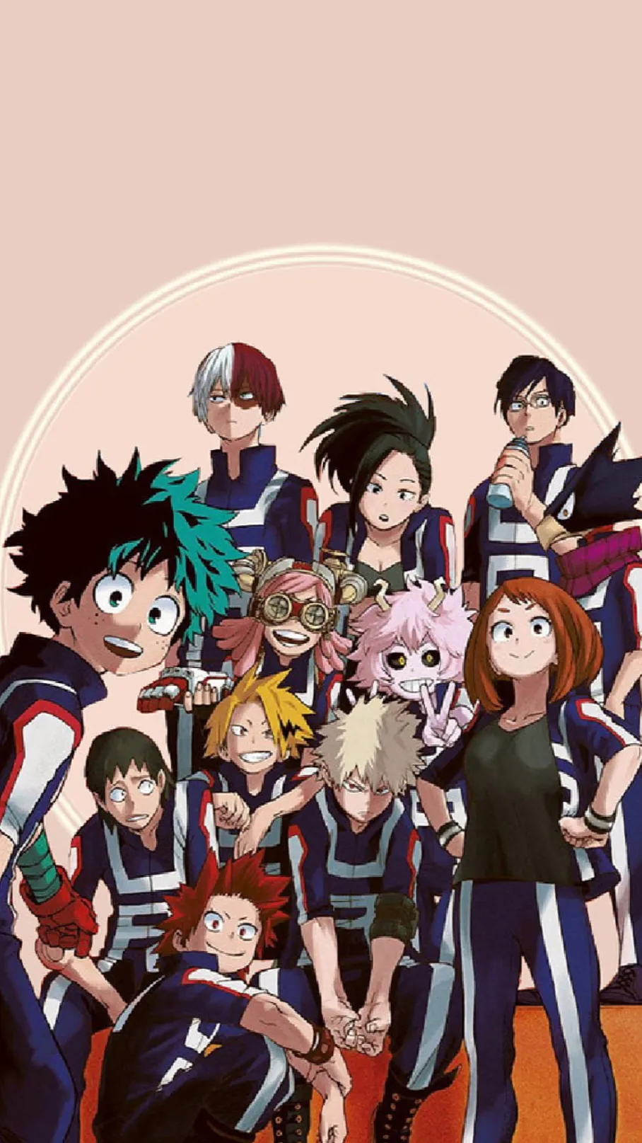 ai character: MHA final battle  background