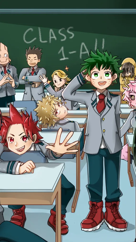 ai character: MHA thunderstorm background