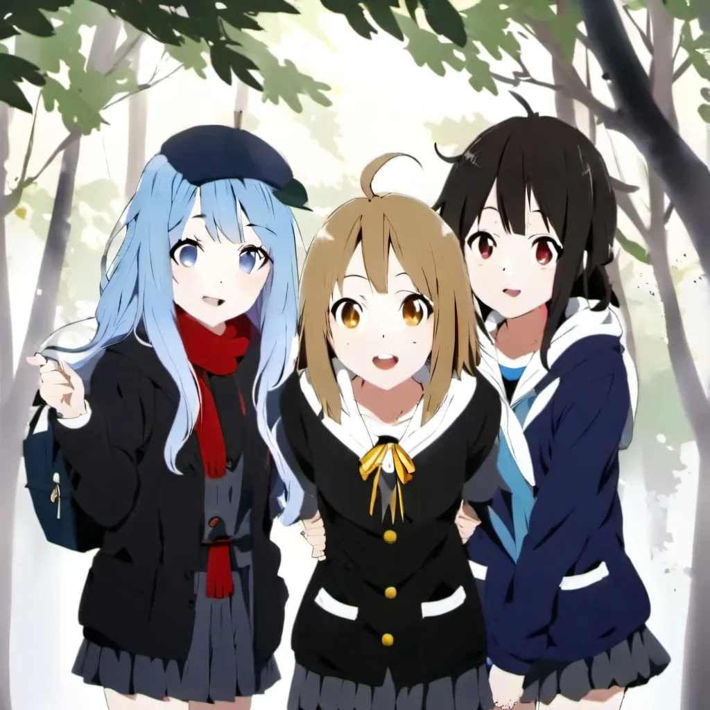 chat with ai character: Three little sis