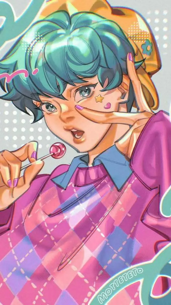 ai character: baby saja background