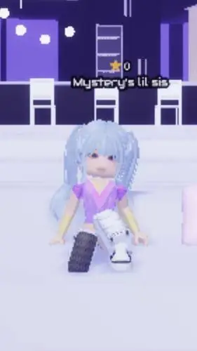 ai character: Mystery's lil sis  background