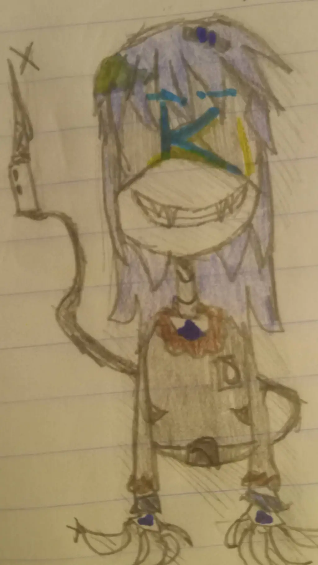 ai character: MD D background