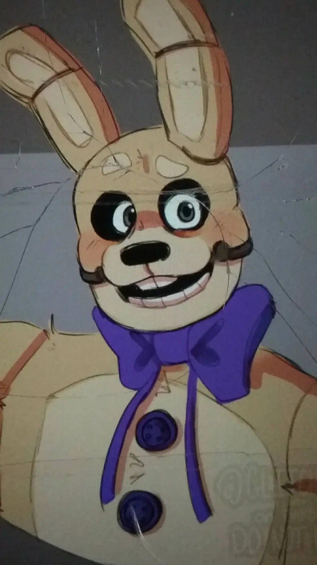 ai character: ☆spring bonnie☆ background