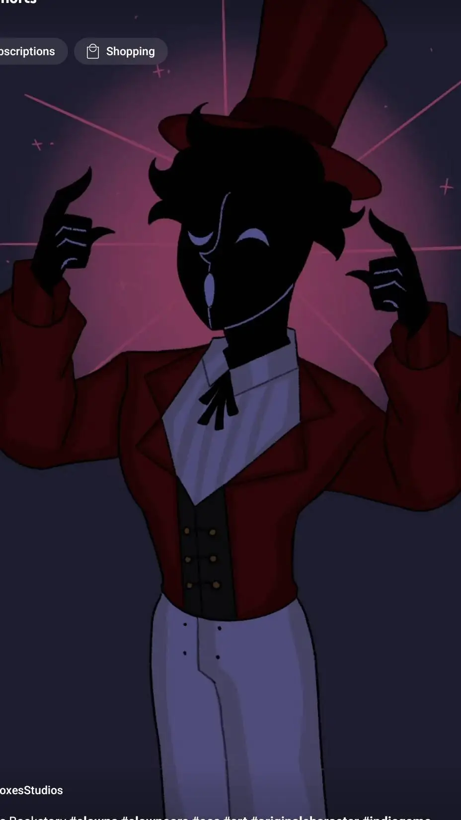 ai character: magician background
