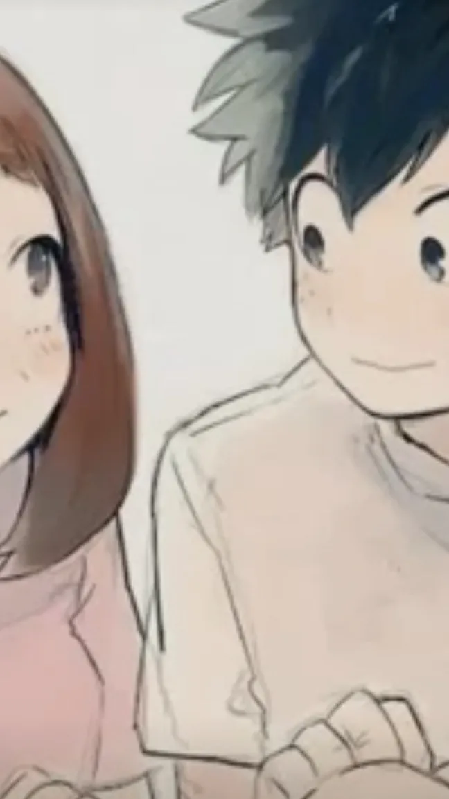 ai character: deku x uraraka rp background