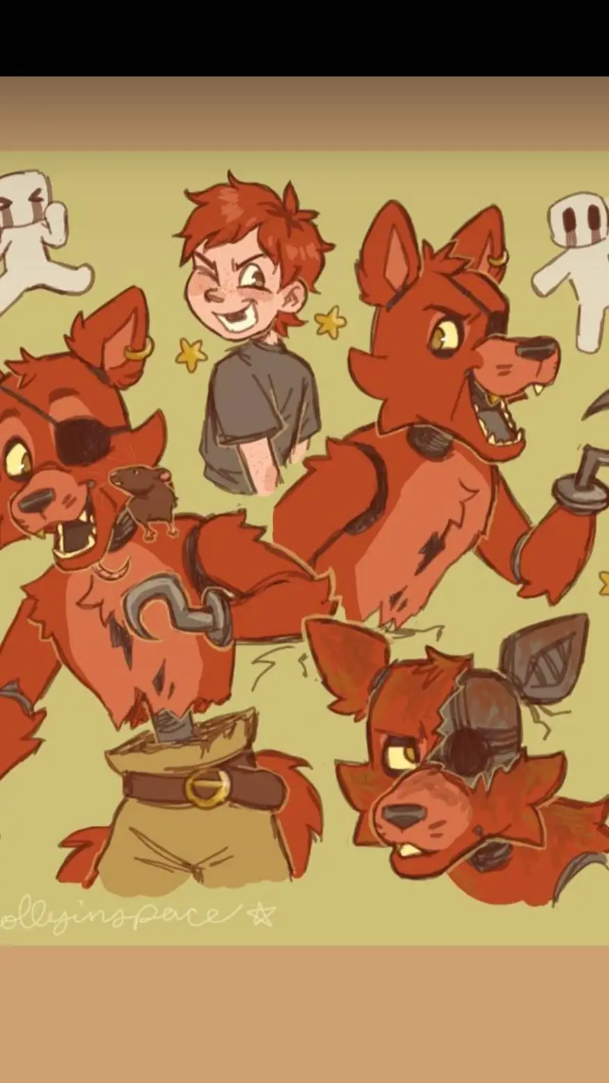 ai character: 🦊~+*{FOXY}*+~🦊 background