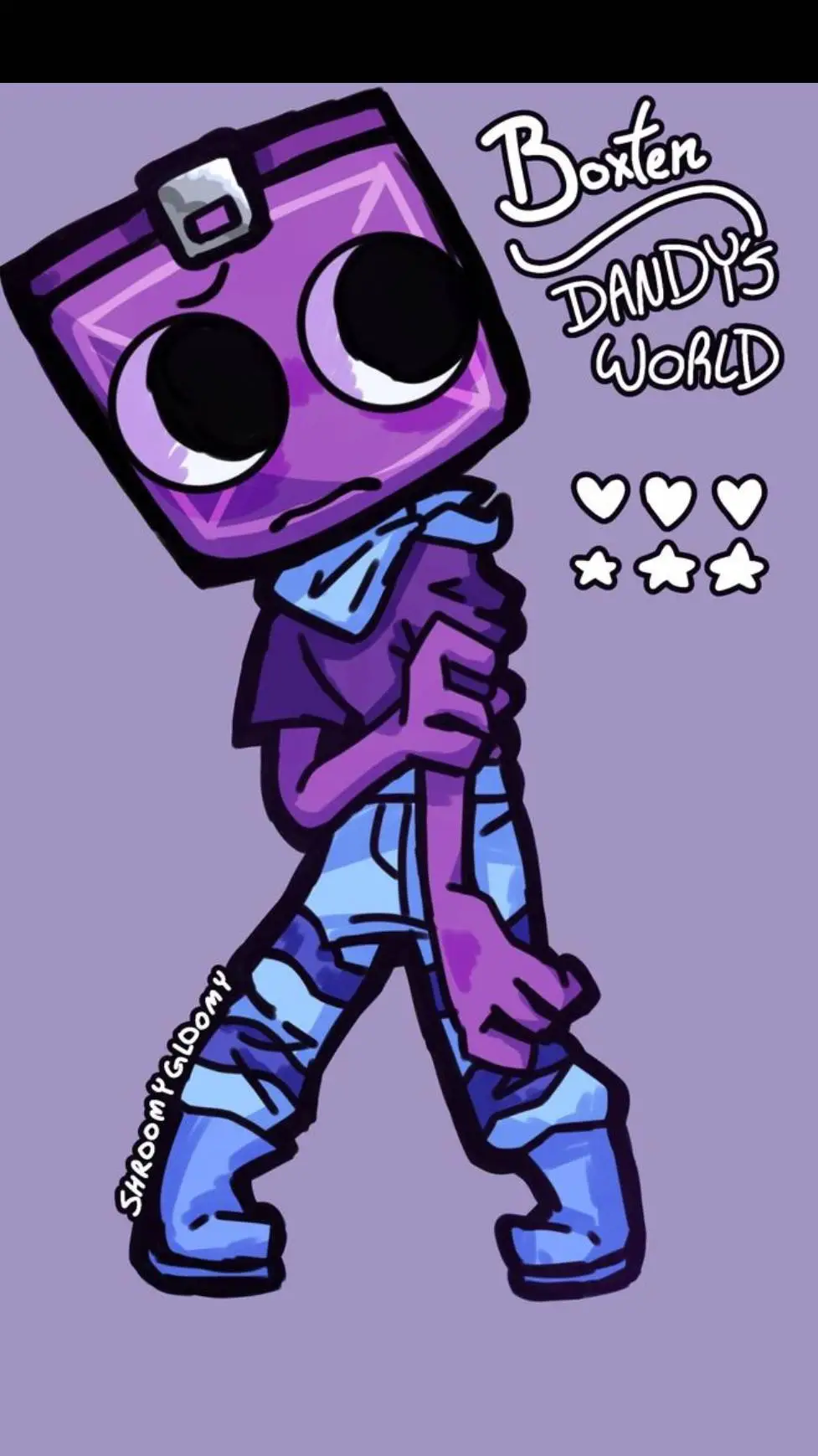 ai character: Boxten background