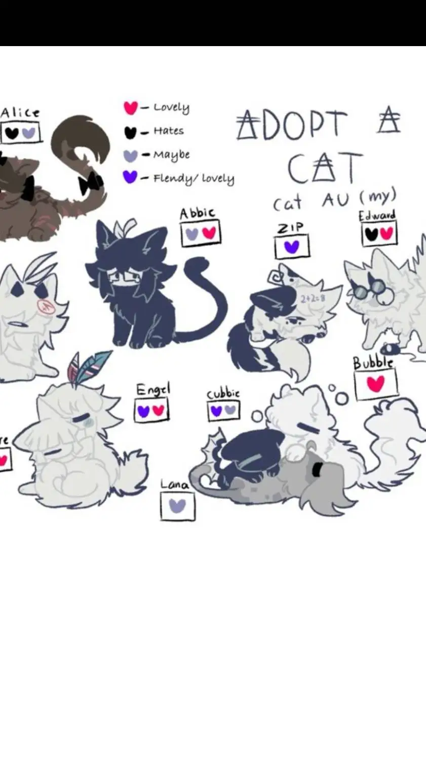ai character: Adopt a cat! fpe background