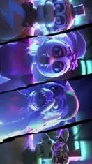ai character: Glamrocks background