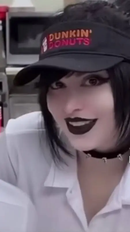 ai character: goth girl nora background
