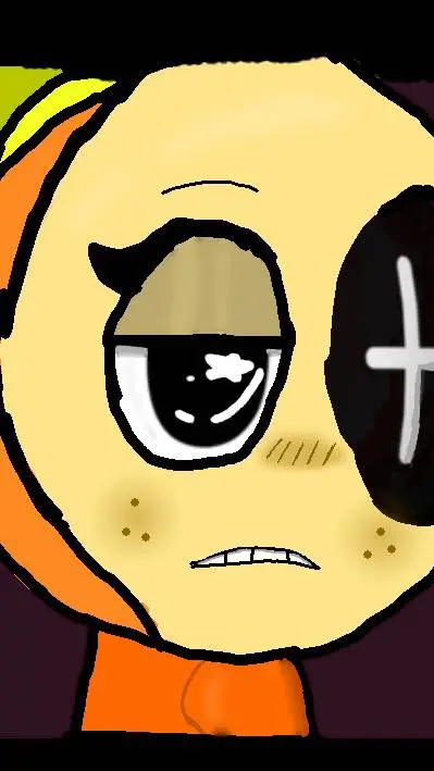 ai character: dandys world heart background