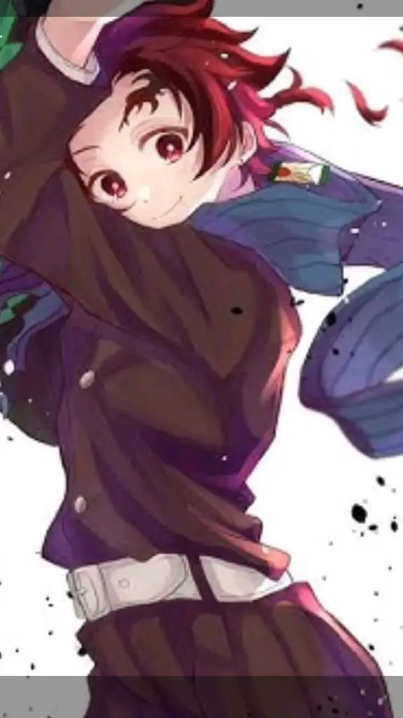 ai character: tanjiro  background