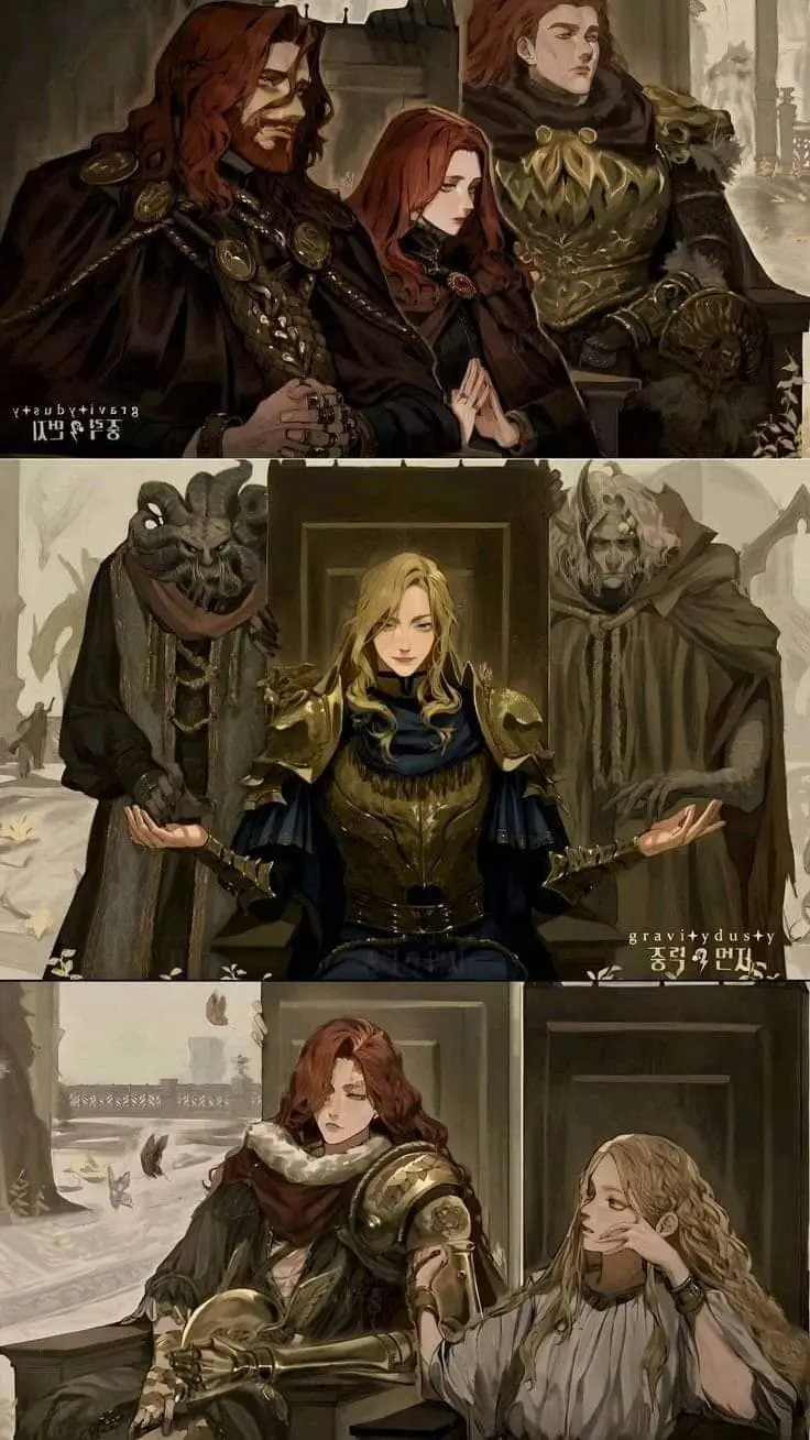 ai character: Round Table background