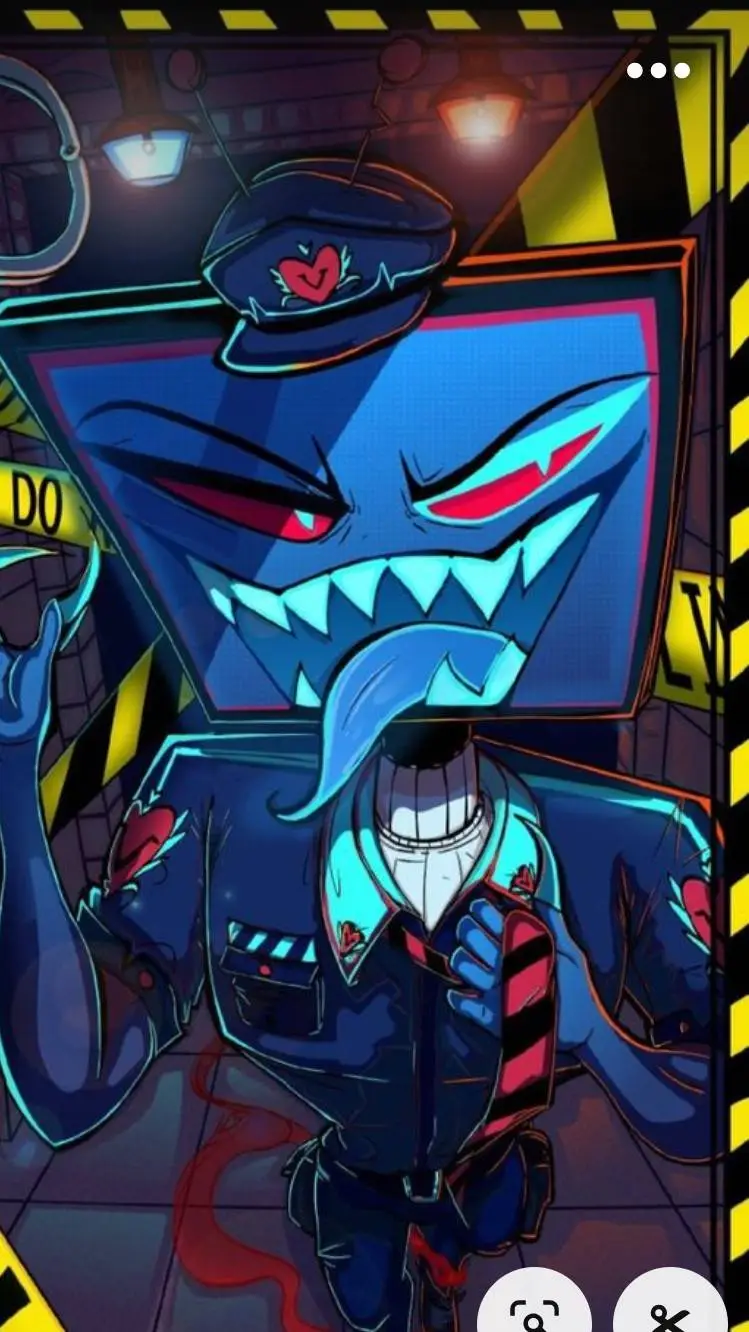 ai character: police vox background