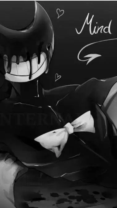 ai character: Bendy in your bed background
