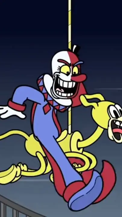 ai character: beppi the clown!😃🙂 background