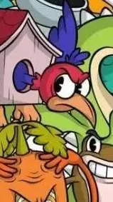 ai character: Wally Warbles! 🐦 background