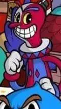 ai character: beppi the clown!😃🙂 background