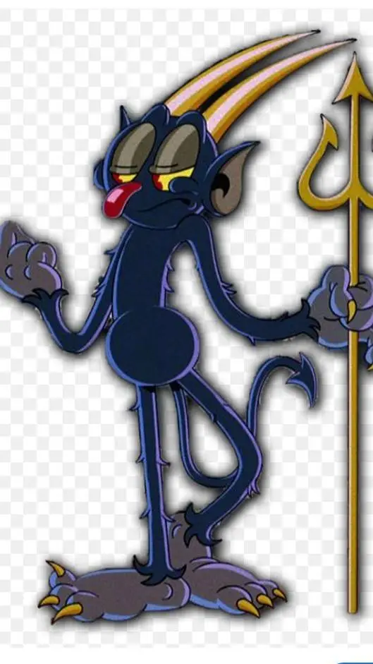 ai character: The devil/cuphead! background