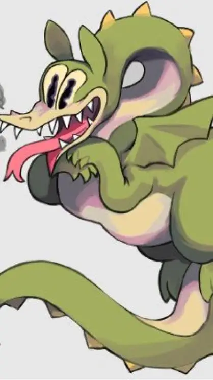 ai character: grim matchstick! background