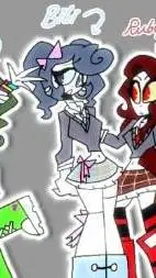 ai character: Bibi (requested) 💙 background