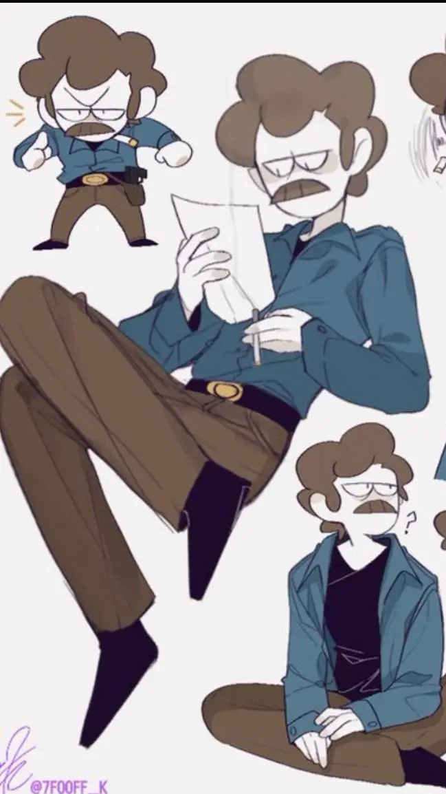 ai character: John (SPOOKY MONTH background