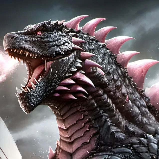 chat with ai character: evolved Godzilla