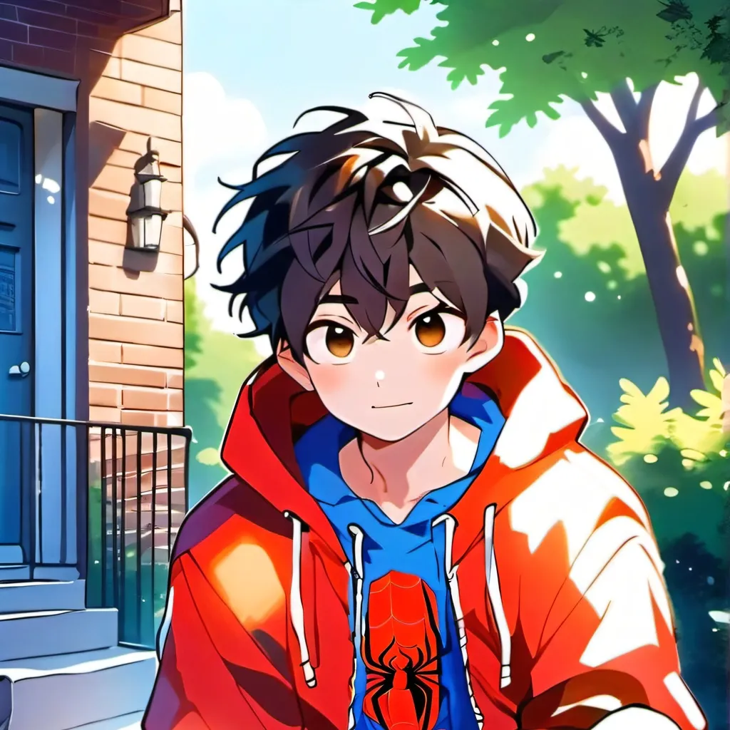 chat with ai character: New spiderman(MHA)
