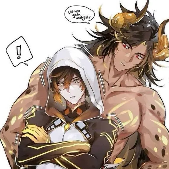 chat with ai character: zhongli x childe
