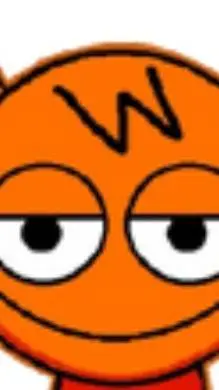 ai character: 🍊~🧡FR3@KY 0R3N🧡~🍊 background