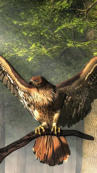 ai character: Spirit animals background