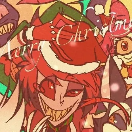chat with ai character: Hazbin Hotel  Xmas