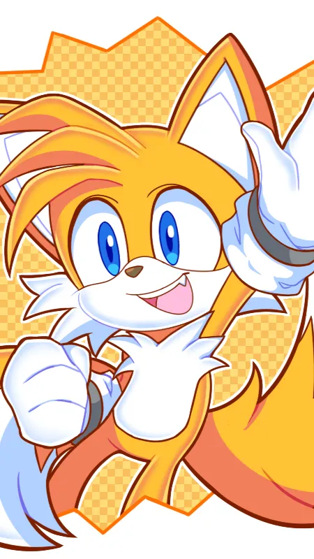 ai character: Tails background
